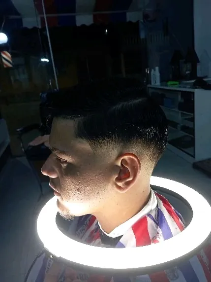 Degradê navalhado - Barbearia Lacordaire, Divinésia MG