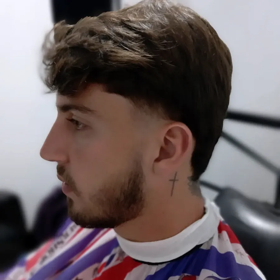 Corte texturizado com barba - Barbearia Lacordaire, Divinésia MG